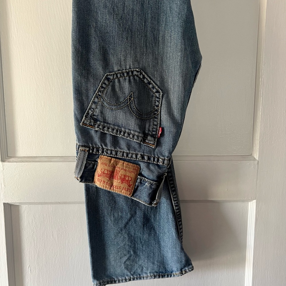 Vintage 90s/00s boot cut low rise jeans